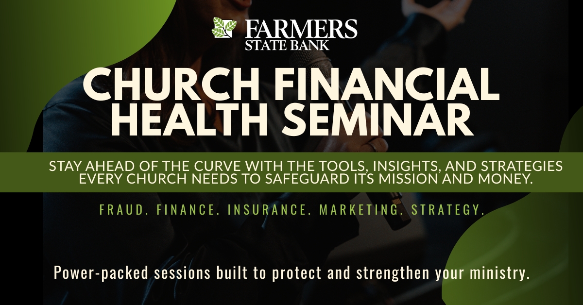 Church Financial Health Seminar Flyer
